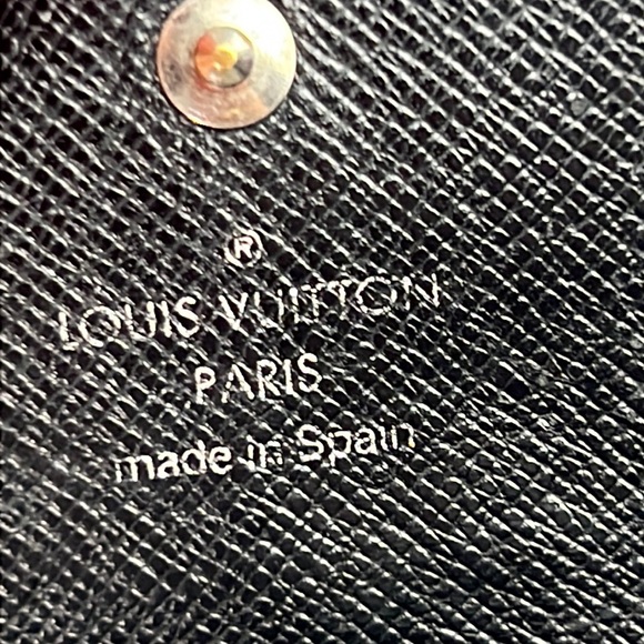 Auth. LV Louis Vuitton Black Epi Multicles 6 Key Ring Hoop Wallet unisex - Picture 10 of 17